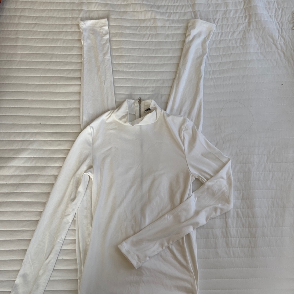 Fashion nova white jumpsuit